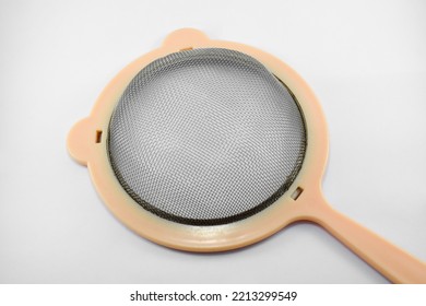 Strainer Isolated On White Background 