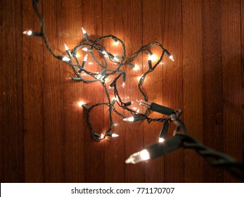 Strand Of White Christmas Tree Lights