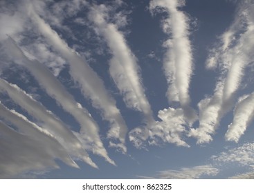 Strange Cloud formation