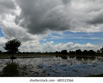 Strange clouds