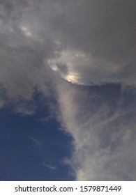 strange clouds in the shadow sky