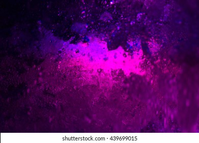 A Strange Purple Water.