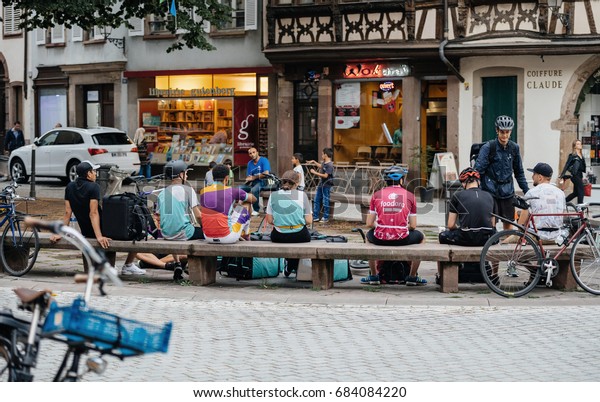 Strasbourg France Jul 12 2017 Uber Stock Photo (Edit Now) 684084220