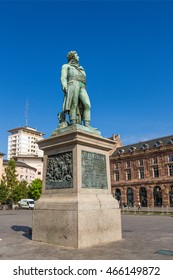 STRASBOURG, FRANCE - JUL 23, 2015: Monument To General Jean-Baptiste KlÃ©ber In The Eponymous Square, 1840