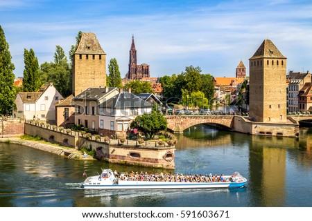 Strasbourg, Ponts couverts,