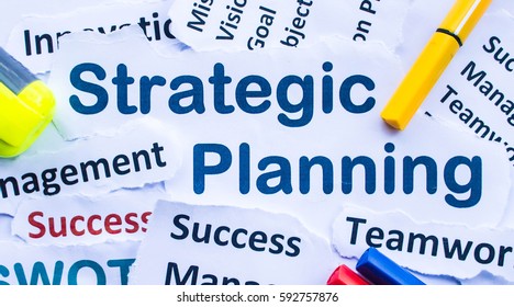 Strategic Planning Banner - Shutterstock ID 592757876