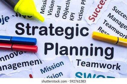 Strategic Planning Banner - Shutterstock ID 592761383