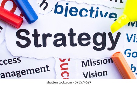 Strategy Banner - Shutterstock ID 593574629