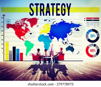 Strategy Business Development Process Solution Concept