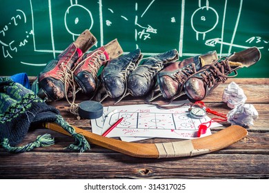 Strategy in ice hockey matches - Powered by Shutterstock