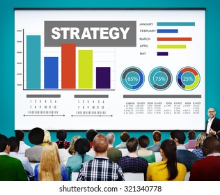 Strategy Plan Marketing Data Ideas Innovation Concept