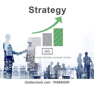 Strategy Vision Planning Process Operation Concept Stock Photo ...