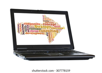 Strategy word cloud