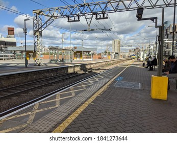 STRATFORD, LONDON, ENGLAND - October 07 2020: Stratford Railway Station In East London