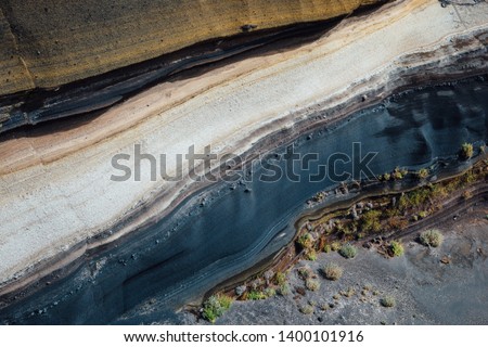 stratum of Earth crust in cross-section, abstract background