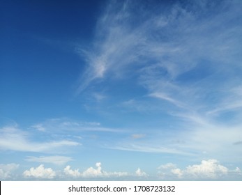 Stratus Clouds In The Sky.