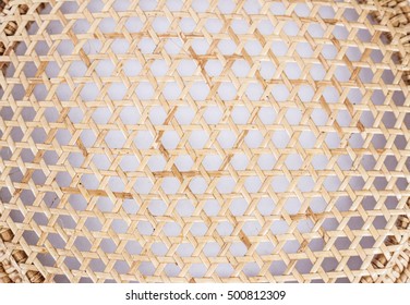 straw background, basket weave, texture.