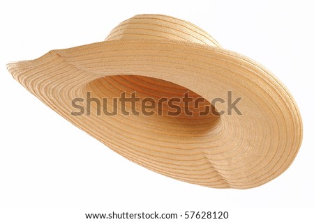 Straw hat.