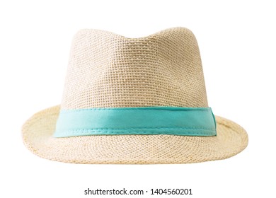 Straw Hat Isolated On White Background