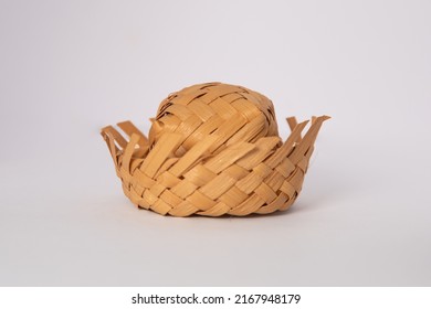 Straw hat on a white background. Traditional object used in the June festivities in Brazil. Known as "chapéu de palha" - Shutterstock ID 2167948179
