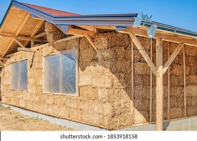 Straw Bale House Images Stock Photos Vectors Shutterstock