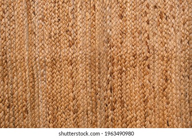 Straw mat texture. Wicker straw cloth. Abstract background, pattern for design.