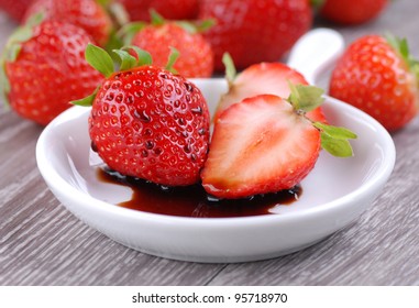 Strawberries With Balsamic Vinegar