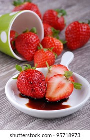 Strawberries With Balsamic Vinegar