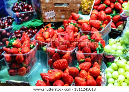 Similar – Susan’s Strawberries Food