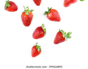 Strawberries Falling.