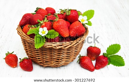 Similar – strawberry season Food