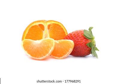 calories in a tangerine strawberry