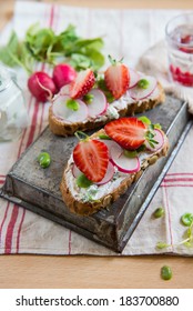 Strawberry Bruschetta