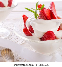 Strawberry With Cream