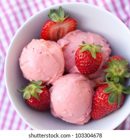 Strawberry Ice Cream