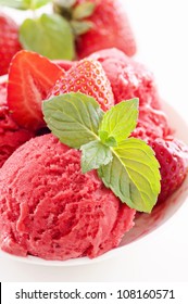 Strawberry Ice Cream