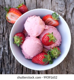 Strawberry Ice Cream