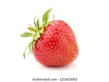 Strawberry isolated on white background - Shutterstock ID 1215625003