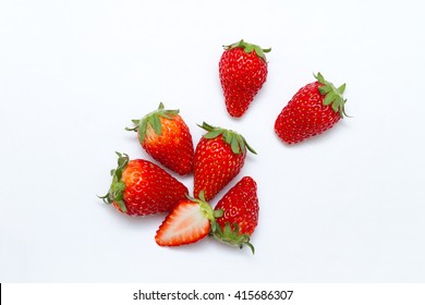 Strawberry  isolated on white background