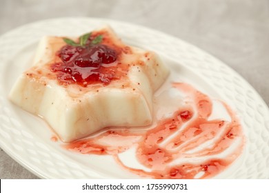 Strawberry Jam Dressing A Flan