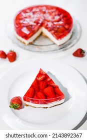 Strawberry Jello Cheese Cake Pie