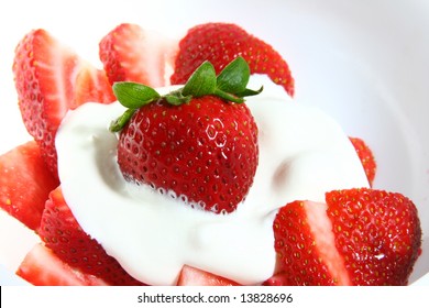 Strawberry On Cream