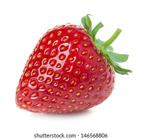 Strawberry on white background - Shutterstock ID 146568806