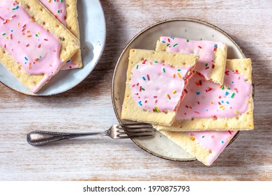 Strawberry Pop Tarts, American Breakfast, Top Shot