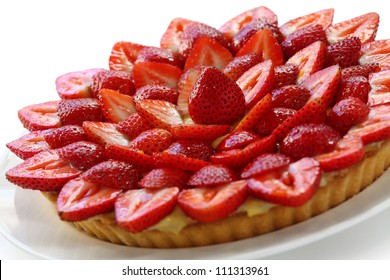 Strawberry Tart, Strawberry Flan