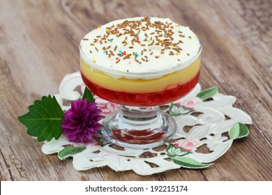 Strawberry Trifle Dessert 