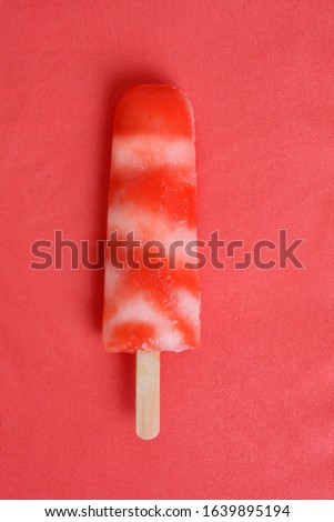 Similar – Foto Bild Erdbeer-Popsicles