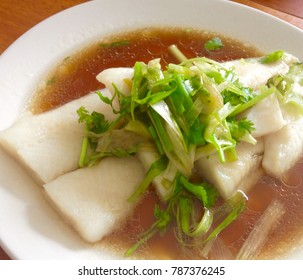 Stream Basa Fillet With Soy Sauce