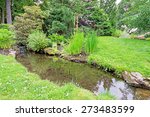 Stream in a garden