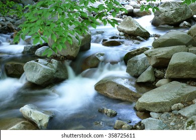 Stream In Haeinsa, S. Korea.